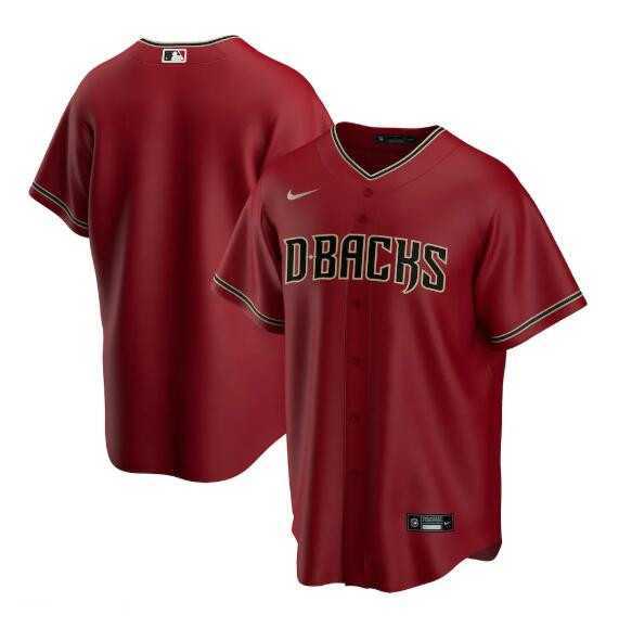 Mens Arizona Diamondbacks Blank Red Cool Base Stitched Baseball Jersey->arizona diamondbacks->MLB Jersey